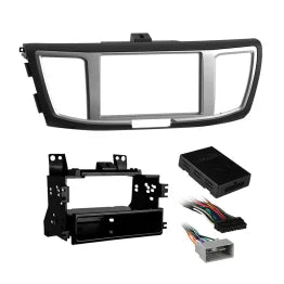 Metra® ISO Double-DIN Installation Multi Kit for 2013 through 2017 Honda® Accord Vehicles, 95-7804 (Black/Silver)
