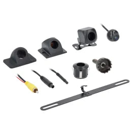 iBEAM Vehicle Safety Systems TE-5MSC Wired Universal Multi-Mount Safety and Security Vehicle Camera System with Eyeball Camera and Multiple Mounts