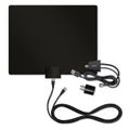 Mohu Leaf® 50 Original Paper-Thin Indoor TV Antenna, Amplified, UHF VHF, 60-Mile Range, Multi-Directional, 4K UHD, NEXTGEN TV with 12-Ft. Cable