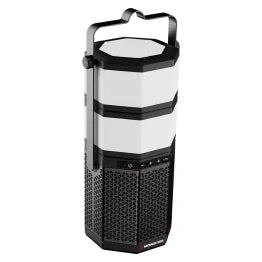 Monster® 20-Watt LUNA Portable Rechargeable Bluetooth® Speaker with Detachable Lights, 360° Sound, IPX5 Water-Resistant, up to 10 Hours Battery Life