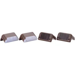 MAXSA® Innovations Solar-Powered Deck Lights, 4 pk