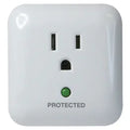Prime® 1-Outlet 900-Joules Surge Protector Wall Tap with Protected LED Indicator and End of Service Alarm, PB802105