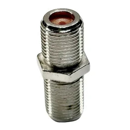 Eagle Aspen® F-81 3-GHz Female-to-Female Barrel Splice Connector, 100 Count
