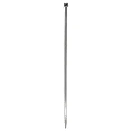ProBrand™ 100-Pack 8-In. Nylon 6/6 Standard Cable Ties, 50-Lb. Tensile Strength, Temperature-Rated -40°F to 185°F, UL® Rated for Indoor Use, Gray