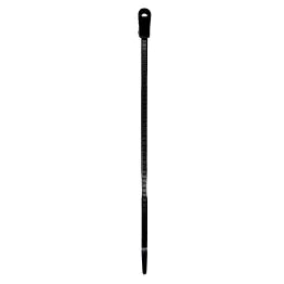 ProBrand™ 100-Pack 8-In. UV-Resistant Nylon 6/6 Mounting Hole Cable Tie, 50-Lb. Tensile Strength, Temperature-Rated -40°F to 185°F