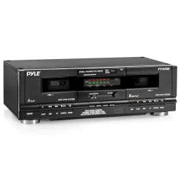 Pyle® Dual Cassette Deck