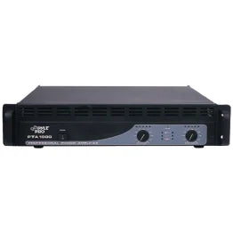 Pyle® 1,000-Watt-Peak 2.0-Channel Bridgeable Rack-Mountable Pro Amplifier with Bluetooth® and Mic Inputs, PTA1000