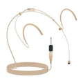 Pyle® Wired Double Over-Ear Head-worn Boom Microphone Headset with Windscreens and 1/4-In. Adapter, Omnidirectional, 3.9-Ft. Cable, PMHEM2