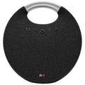 QFX® Portable Bluetooth® Speaker with Passive Bass Radiator and FM Radio, True Wireless, Black, BT-200