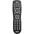 QFX® 8-Device Universal Remote with Glow-in-the-Dark Buttons, Black