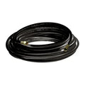RCA RG6 Coaxial Cable with F-Connectors (50 Ft.; Black)