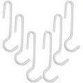 Range Kleen® Narrow Pot Rack Hooks for Wood Pot Racks, Chrome, 6 Count