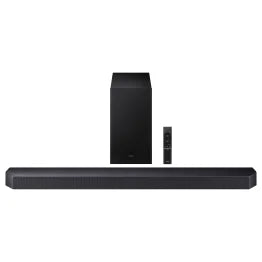 Samsung® 3.1.2-Channel 380-Watt 40.6-In. Sound Bar with Subwoofer, Dolby Atmos®/DTS® Virtual:X™, HDMI®, Remote, Bluetooth® TV Pairing, HW-Q600F