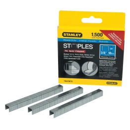 STANLEY® 3/8-In. Heavy-Duty Staples, 1,000 Count