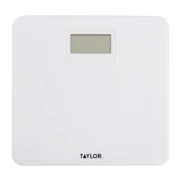 Taylor® Precision Products Digital Plastic Bath Scale, White, 330-Lb. Capacity