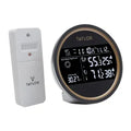 Taylor® Precision Products Battery-Powered Wireless 3-Channel Digital Weather Forecaster and Clock with Wireless Remote Sensor