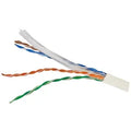 Vericom® CAT-6 U/UTP Solid Riser CMR Cable, 1,000 Ft. (White)