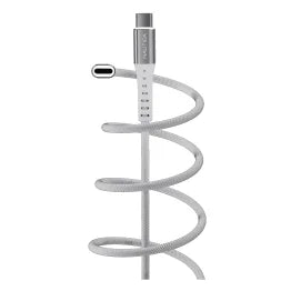Nautica® 4-Ft. 65-Watt USB-C® to USB-C® Cable with LED Ends, Urban CB510 (White)