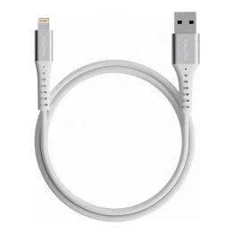 Nautica® 4-Ft. 12-Watt USB-A to Lightning® Cable, MFi Certified, Urban CB105 (White)