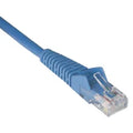 Tripp Lite® by Eaton® CAT-6 Gigabit Snagless Molded Solid UTP Ethernet Cable (100 Ft.; Blue)