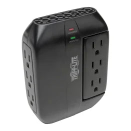 Tripp Lite® by Eaton® 3-AC Swiveling Outlet and 3-AC Fixed Outlet 1,200-Joules Protect It! Surge Protector Wall Tap, SWIVEL6