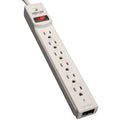 Tripp Lite® by Eaton® 6-AC Outlet and Telco 790-Joules Protect It!® Surge Protector Power Strip, 4-Ft. Cord with Straight Plug, TLP604TEL