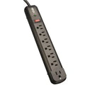 Tripp Lite® by Eaton® 7-AC Outlet 1,080-Joules Protect It!® Surge Protector Power Strip, 4-Ft. Cord with Straight Plug, TLP74RB