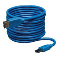 Tripp Lite® by Eaton® SuperSpeed USB 3.0 Extension Cable, A Male/Female, 10 Ft., Blue, U324-010