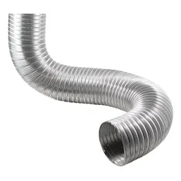Deflecto® 8-Ft. Semi-Rigid Flexible Aluminum Duct (4 In. Diameter)