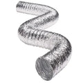 Deflecto® Supurr-Flex® 4-In.-Diameter 5-Ply Aluminum Flexible Dryer Vent Transition Duct, UL® Listed (5 Ft.)