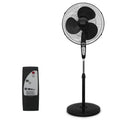 BLACK+DECKER™ 18-In. 3-Speed Oscillating Stand Fan with Remote, BFSR18 (Black)