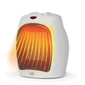 BLACK+DECKER™ 1,500-Watt-Max Desktop Ceramic Heater with Fan Setting (White)