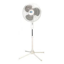 Seasons Comfort™ 16-In. 3-Speed Oscillating Fan with Pedestal Base, FPD16, White