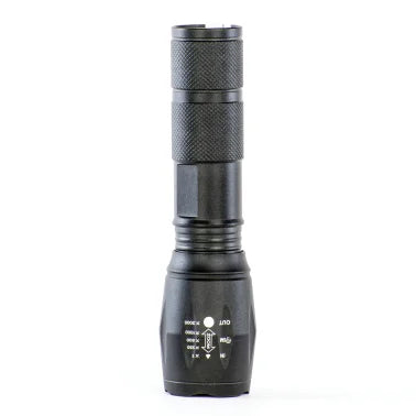Dorcy® 300-Lumen Ultra HD Aluminum LED Rechargeable Flashlight with Power Bank