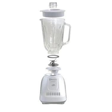 Koblenz® Kitchen Magic Gourmet 50-Oz. 10-Speed 500-Watt Blender with Glass Jar (White/Gray)