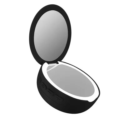 Priority Products Compact Bluetooth® Mirror Speaker with Lights, M6 (Black)