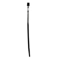 ProBrand™ 1,000-Pack 4-In. Heat-Stabilized UV-Resistant Nylon 6/6 Cable Ties, 18-Lb. Tensile Strength, Temperature-Rated -40°F to 257°F, UV Black