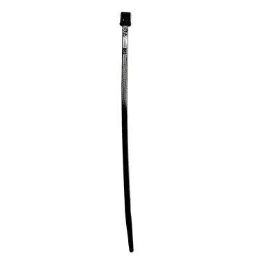 ProBrand™ 1,000-Pack 4-In. Heat-Stabilized UV-Resistant Nylon 6/6 Cable Ties, 18-Lb. Tensile Strength, Temperature-Rated -40°F to 257°F, UV Black
