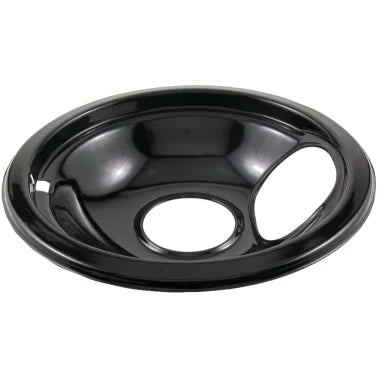 Stanco Metal Products Black Porcelain Replacement Drip Bowl (6 In.)