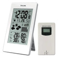 Taylor® Precision Products Digital Weather Forecaster with Barometer & Alarm Clock